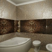 Маленькие ванные комнаты фото - дизайн интерьера