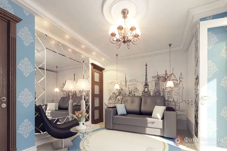 Дизайн-проект квартиры, 95 кв.м.