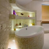 Ванные комнаты в современном стиле фото - дизайн интерьера