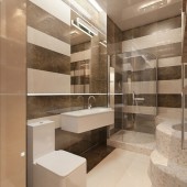 Ванные комнаты в современном стиле фото - дизайн интерьера