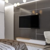 Серые спальни фото - дизайн интерьера