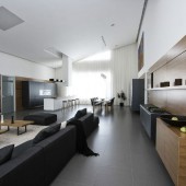 Гостиная и кухня