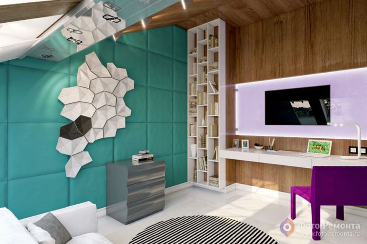 Маленький кабинет дизайн