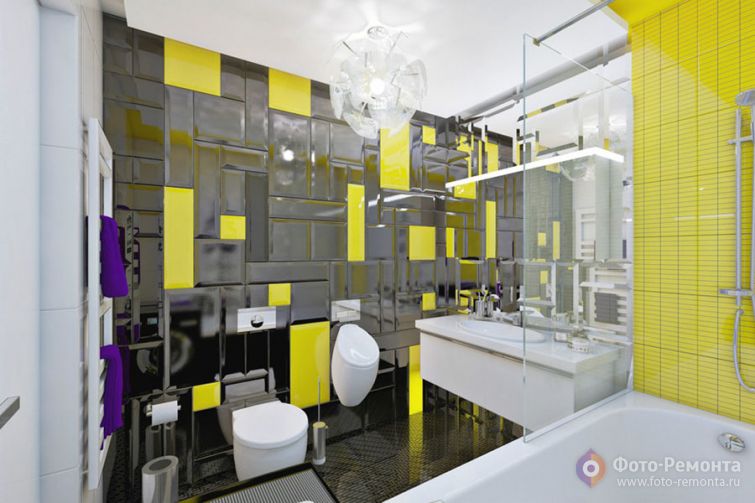 Малогабаритная ванная комната