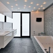 Белые ванные комнаты фото - дизайн интерьера