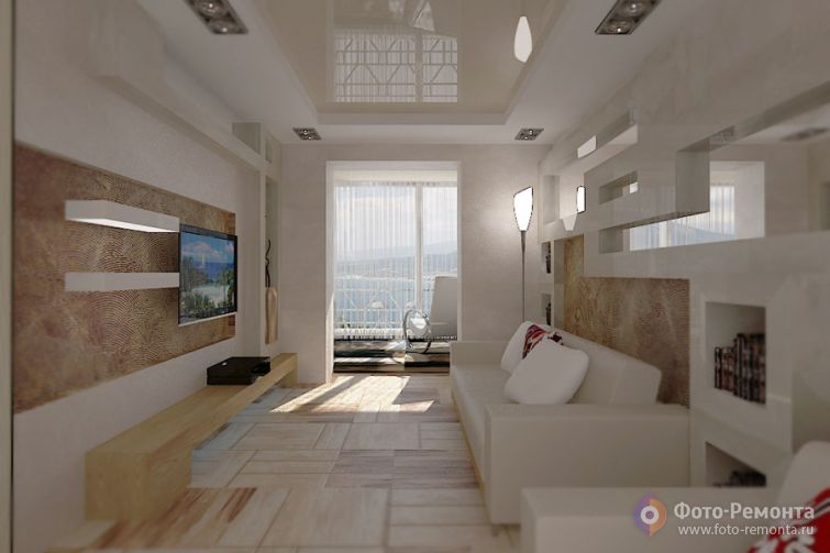 Дизайн современной гостиной