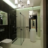 Ванные комнаты в современном стиле фото - дизайн интерьера