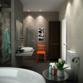 Интерьер ванной комнаты