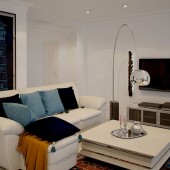 Интерьер квартиры-студии площадью 56 кв.м.