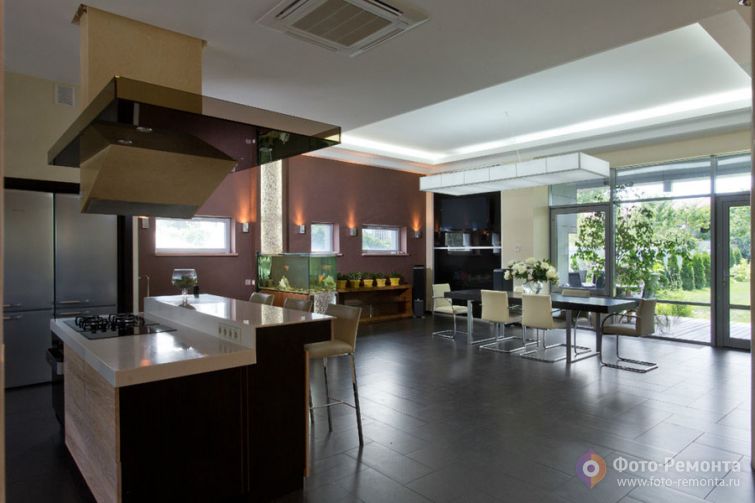 Интерьер дома в стиле экоминимализм