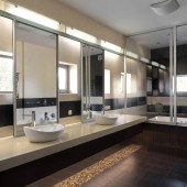 Большие ванные комнаты фото - дизайн интерьера