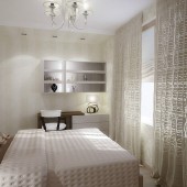 Спальни в светлых тонах фото - дизайн интерьера