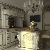 Кухни в классическом стиле фото - дизайн интерьера