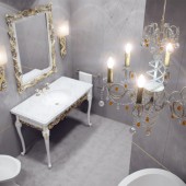 Серые ванные комнаты фото - дизайн интерьера