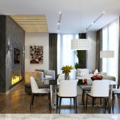 Столовые в светлых тонах фото - дизайн интерьера