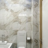 Маленькие ванные комнаты фото - дизайн интерьера