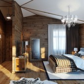 Спальни в стиле кантри фото - дизайн интерьера