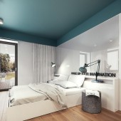 Белые спальни фото - дизайн интерьера