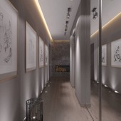Коридор в современном стиле фото - дизайн интерьера