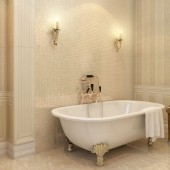 Ванные комнаты в классическом стиле фото - дизайн интерьера