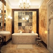 Интерьер ванной комнаты