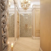 Коридор в классическом стиле фото - дизайн интерьера
