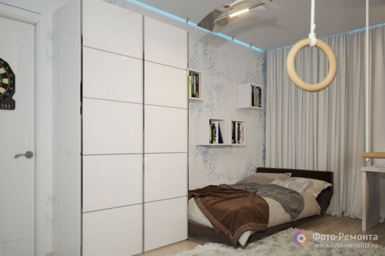 Дизайн малогабаритной детской комнаты