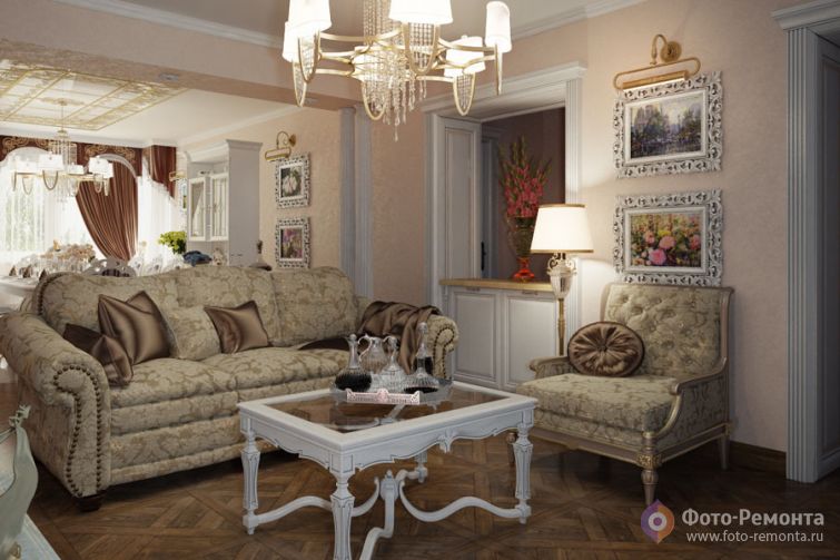 Интерьер квартиры в Выборге