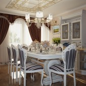 Столовые в классическом стиле фото - дизайн интерьера