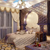 Спальни в восточном стиле фото - дизайн интерьера