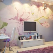 Фиолетовые детские комнаты фото - дизайн интерьера
