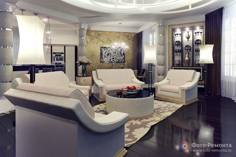 Дизайн дома в стиле арт-деко