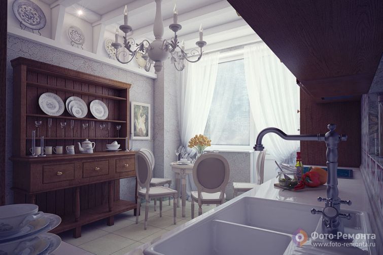  Интерьер кухни