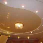 Потолок в гостиной, фото 6