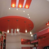 Потолок в гостиной, фото 5