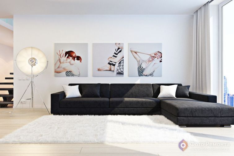 Дизайн квартиры в стиле минимализм