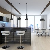 Кухни в стиле минимализм фото - дизайн интерьера