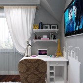 Серые детские комнаты фото - дизайн интерьера