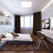 Спальни в светлых тонах фото - дизайн интерьера