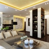 Гостиная-кухня