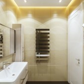 Маленькие ванные комнаты фото - дизайн интерьера