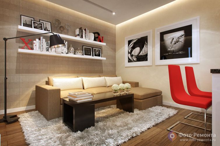 Дизайн квартиры-студии