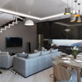 Гостиные фото - дизайн интерьера