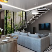 Гостиные фото - дизайн интерьера