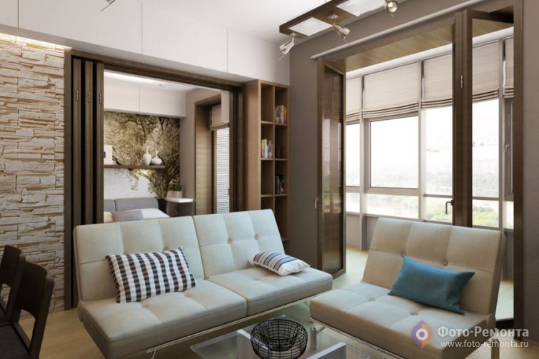 Интерьер двухкомнатной квартиры