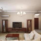 Бежевые гостиные фото - дизайн интерьера