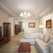 Интерьер квартиры в стиле легкая классика