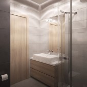 Маленькие ванные комнаты фото - дизайн интерьера