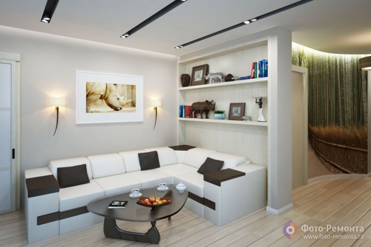 Интерьер квартиры 105 кв.м.