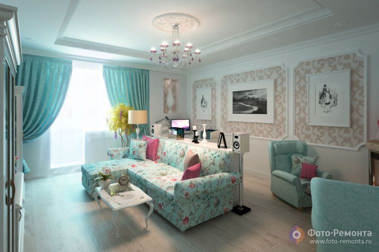 Интерьер квартиры в стиле прованс